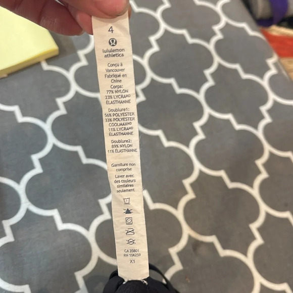 Lululemon Hot To Street Tank black size 4 - Picture 9 of 9